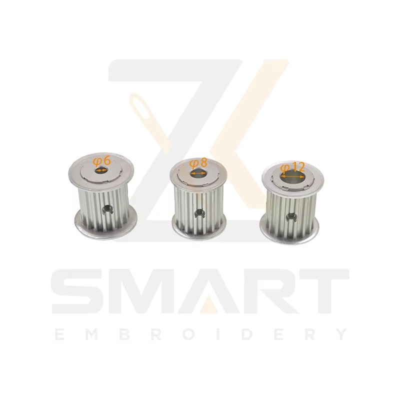 Tajima SWF Chinese Embroidery Machine Parts Pulley S5M 16 Hampaat D05-S5M-D6-T16-W25-AF D05-S5M-D8-T16-W25-AF D05-S5M-D12-T16-W25