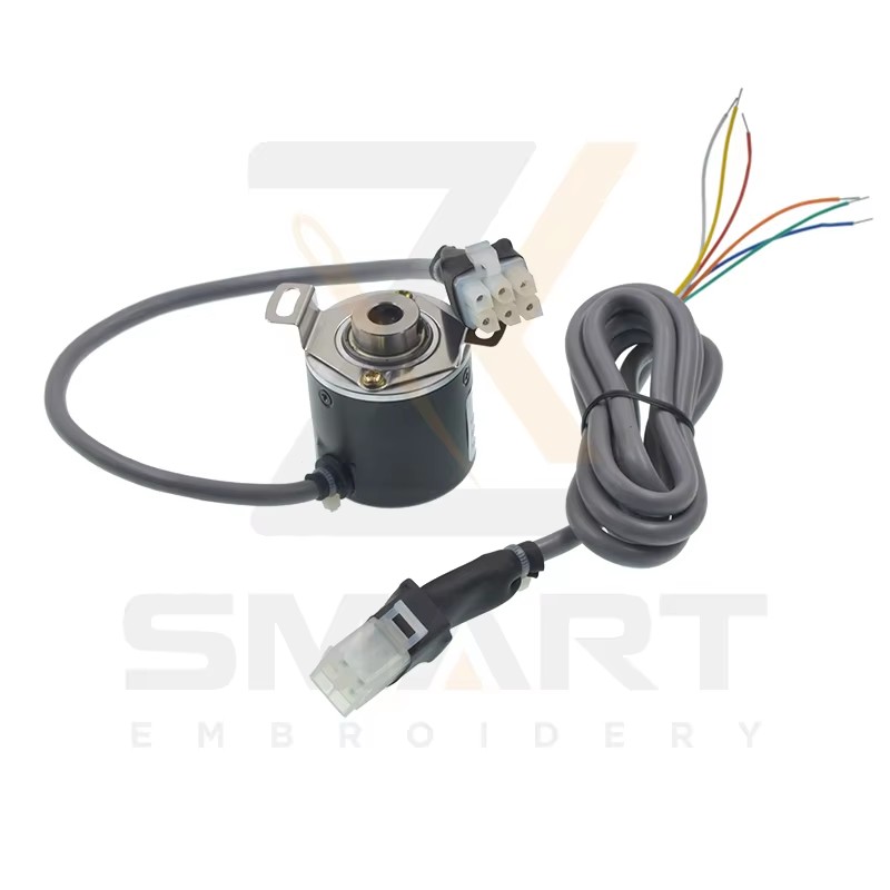 Yleinen TAJIMA ROTARY Encoder 642100040000, EF6600A00000 Embroidery Machine Parts ETJ-EC01