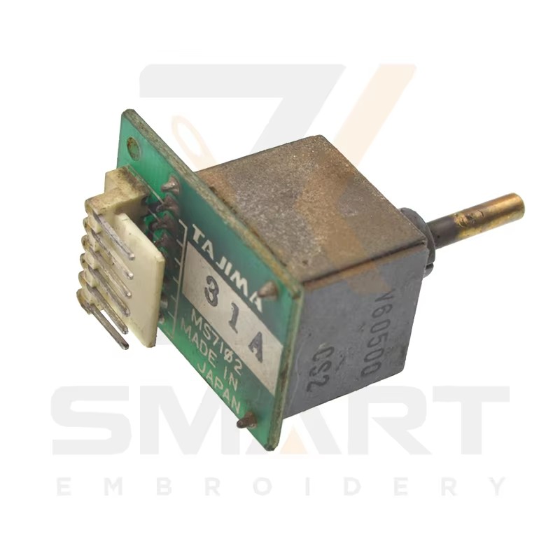 Käytetty Tajima Rotary Switch MS7102010000 BCM18V60500 TME, TMEF, TMEG, TMFD: lle