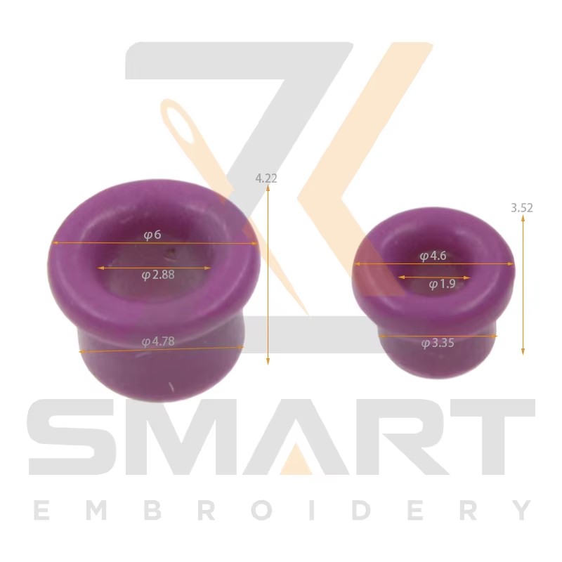 Thread Guide Porseliini Silmä TAJIMA SWF Kiinalainen Embroidery Machine Parts T0706