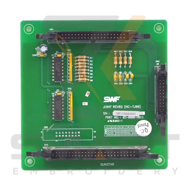 Käytetty SWF Thread Control Joint Board 03-0000-HB11 Embroidery Machine Parts ESWF-03-0000-HB11-U