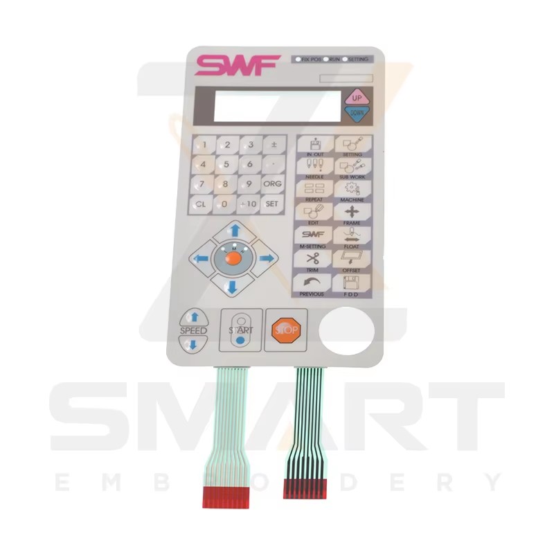Membraanivaihteisto Keypad GP-011823 10001ACPT1 SWF Embroidery Machine -osat