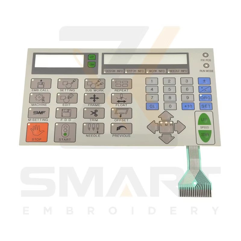 GP-047408 10003AAT10 Näppäimistö Näppäimistö SWF Embroidery Machine Parts