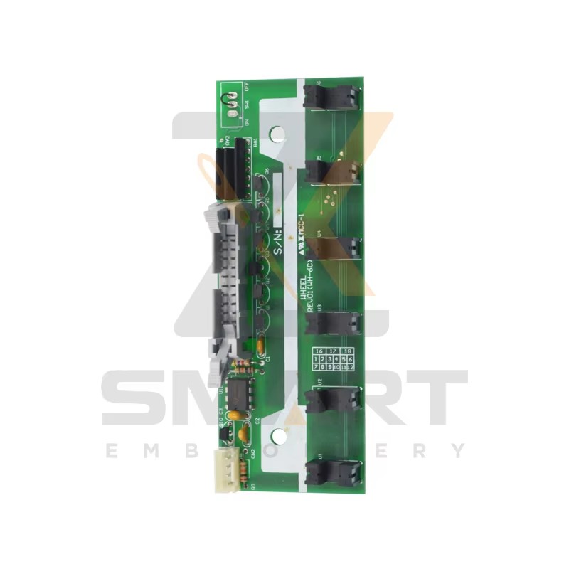 Generic Sensor Wheel Card 6 väriä WHEEL-WH-6C SWF Embroidery Machine Parts ESWF-WHEEL-WH-6C