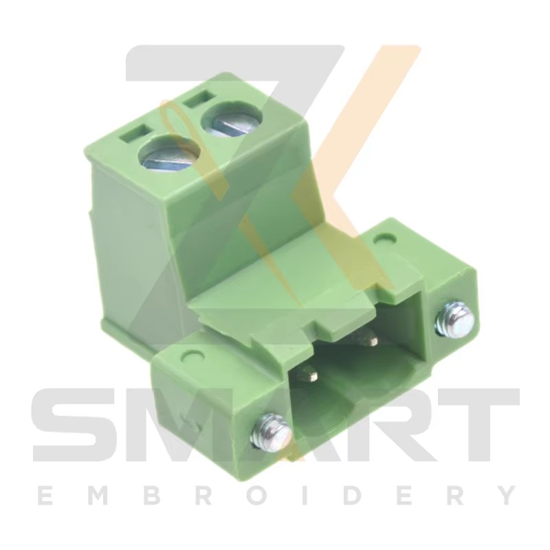 10 kpl L-tyypin 2 pinin miesliitäntä embroidery machine driver parts E12-CZ-L2-M