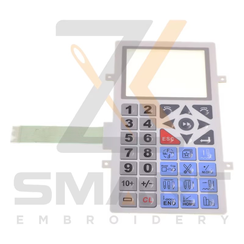 Alkuperäinen Ricoma Keypad 03150210 Chinese Embroidery Machine Parts E17-KP02