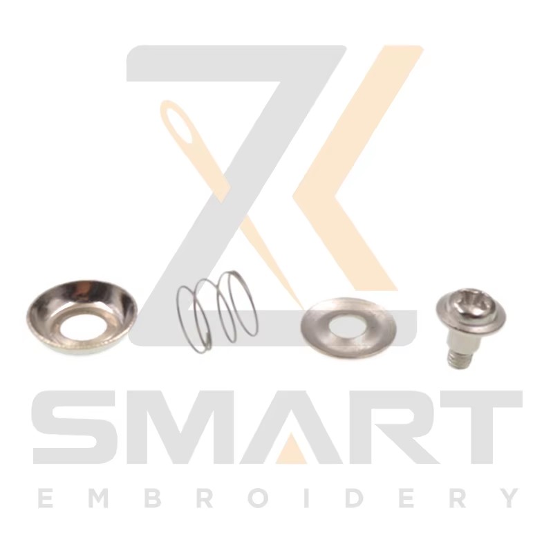 10 sarjaa Barudan-laitteen osat KF250220 KF250241 KF250231 KF250250 Thread Guard Disk Thread Hook Support Spring