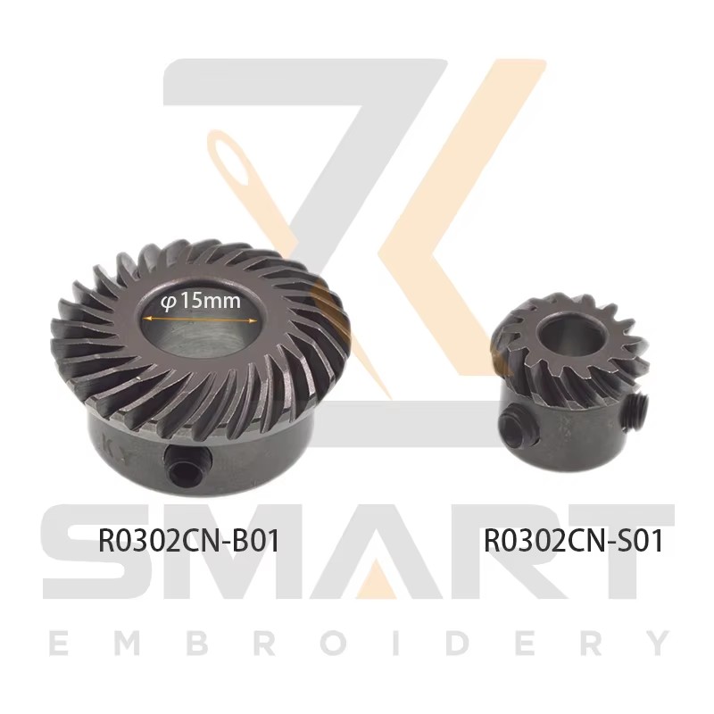 Hyvä laatu Rotary Hook Bevel Gear 15mm Reikiä Kiinan Embroidery Machine Parts